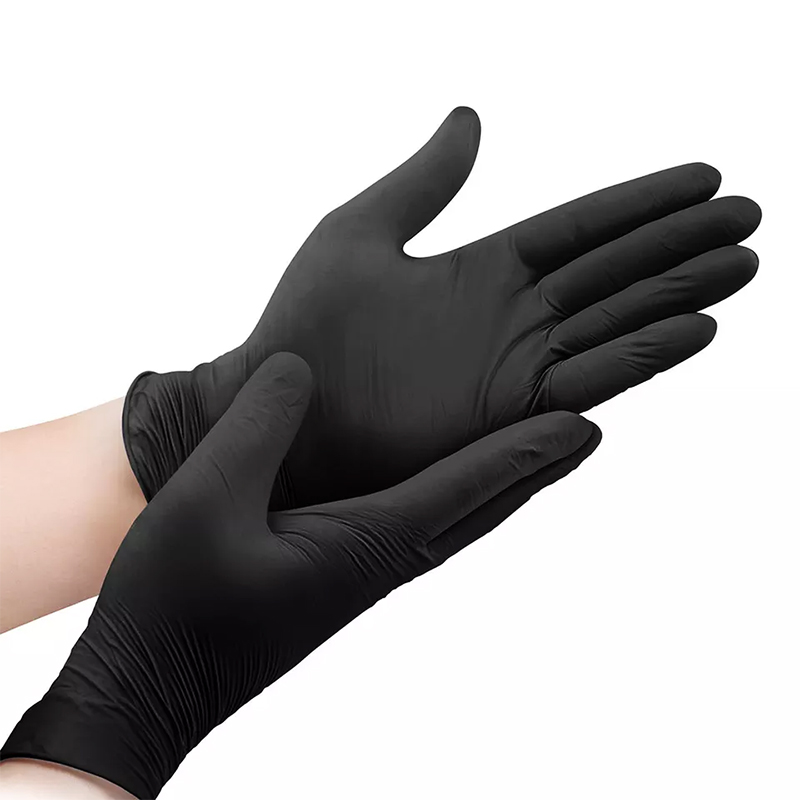 Black Nitrile Disposable Gloves Nz